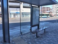 「新羽駅」バス停留所