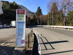 「彫刻の森駅」バス停留所