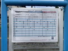 「菖蒲田」バス停留所