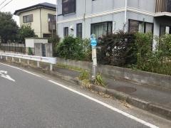 「牧の木戸一丁目」バス停留所