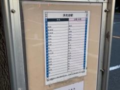 「栗木町」バス停留所