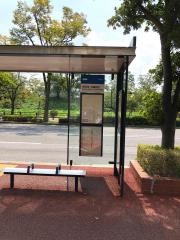 「福岡城・鴻臚館前」バス停留所
