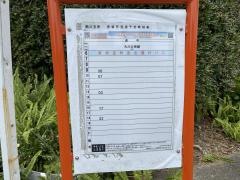 「熱川支所」バス停留所