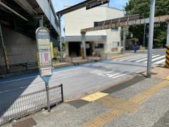 「西大井駅入口」バス停留所
