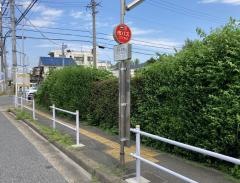 「荒子観音」バス停留所