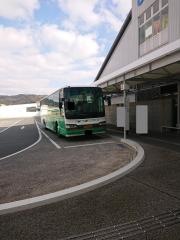 「新山口駅」バス停留所