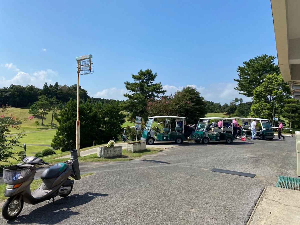 スタート地点を撮影
