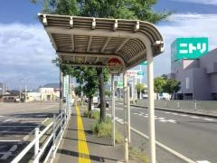「鳥谷野入口」バス停留所