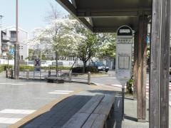 「東飯能駅(駅前広場)」バス停留所