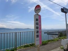 「新和歌遊園」バス停留所