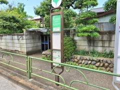「長円寺前」バス停留所
