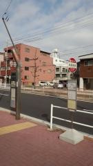 「鳥居西通」バス停留所