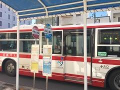 「岡崎公園前」バス停留所