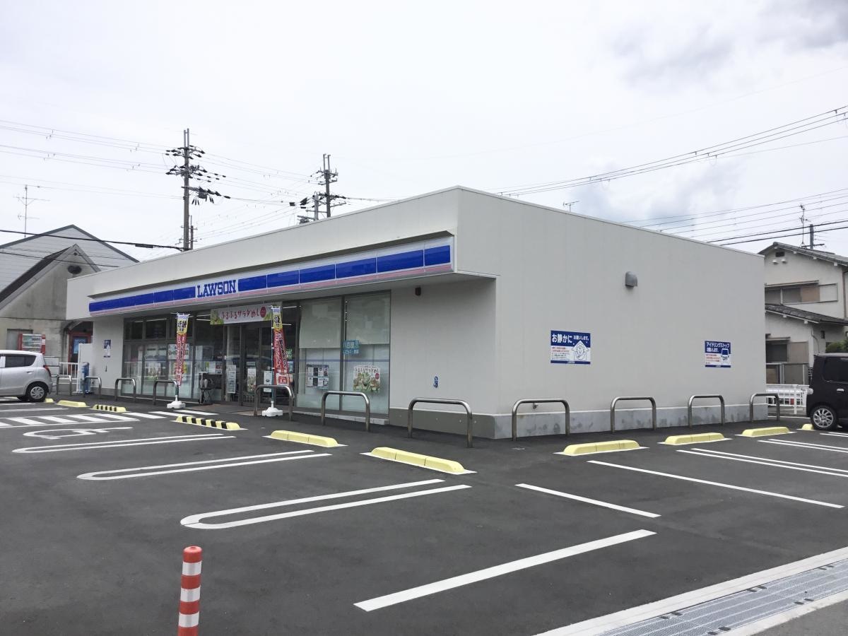 ローソン大和郡山九条町店　北東から撮影