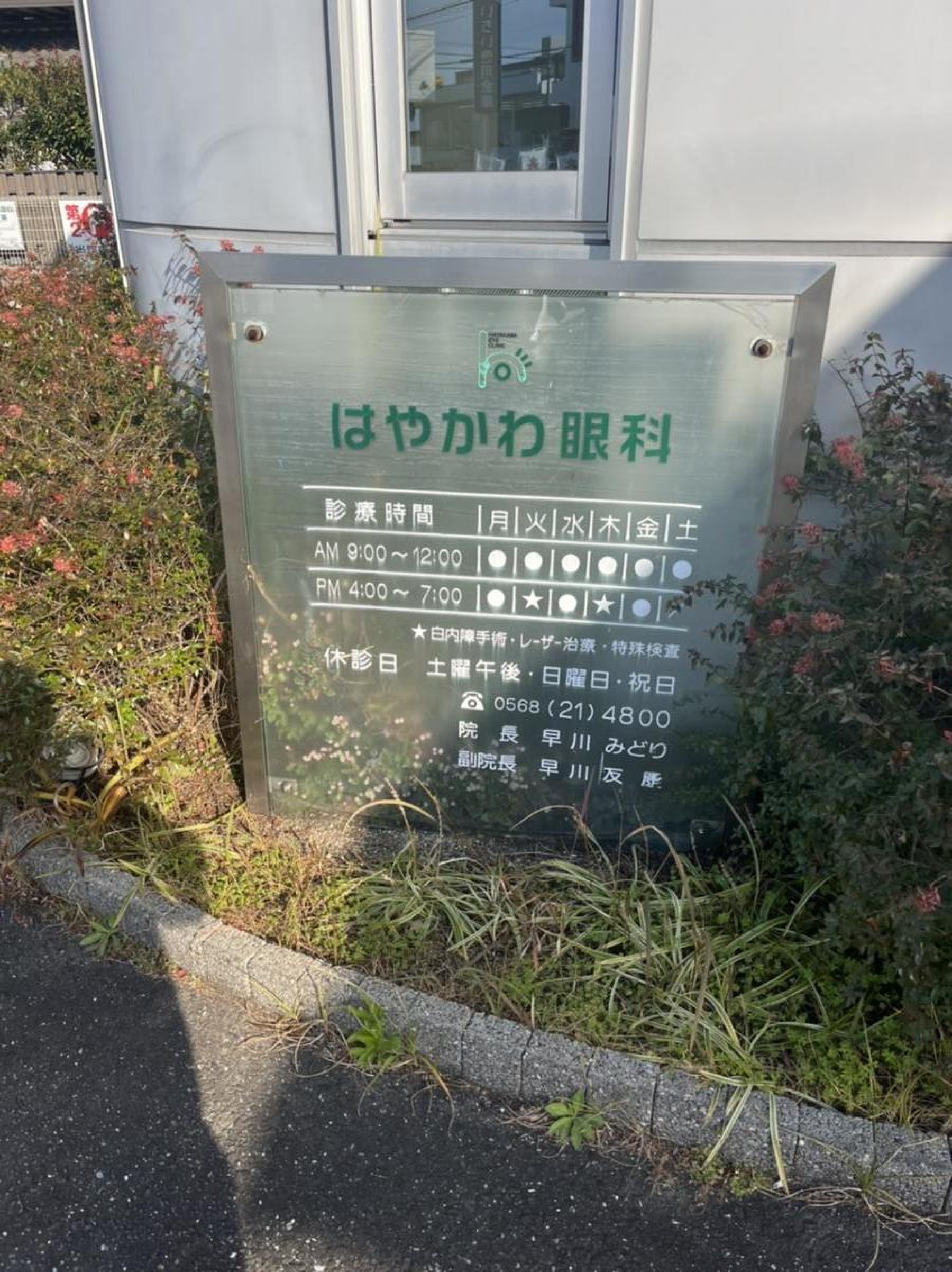は や かわ 眼科