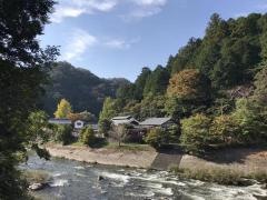 香嵐渓一の谷