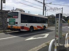 「津久野町」バス停留所