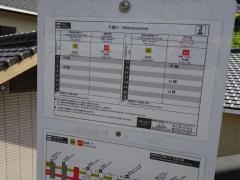 「下湯川」バス停留所