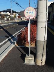 「千塚北」バス停留所