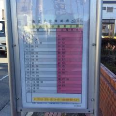 「足立工業高校南」バス停留所