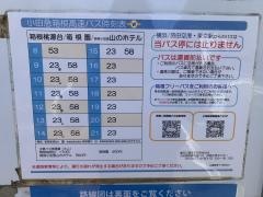 「公園管理事務所前」バス停留所
