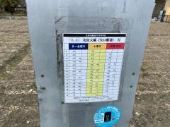 「下調子」バス停留所