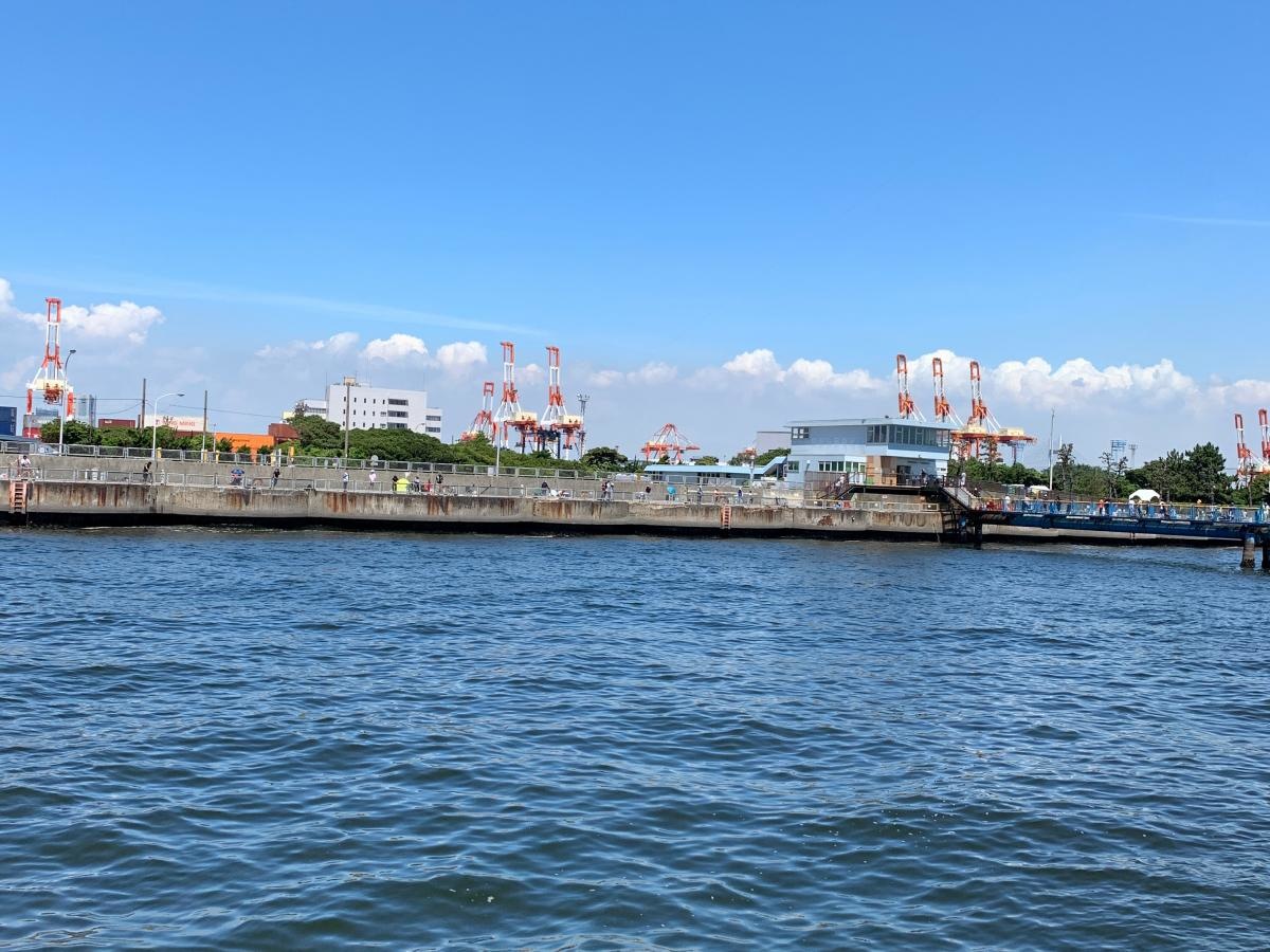 沖桟橋から