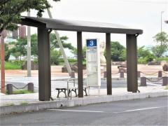 「宇野駅前」バス停留所