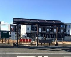 「堰場」バス停留所