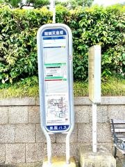 「醍醐天皇陵」バス停留所