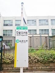 「瓜破小学校前」バス停留所