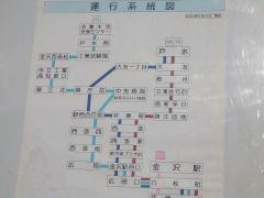 「大桑住宅」バス停留所