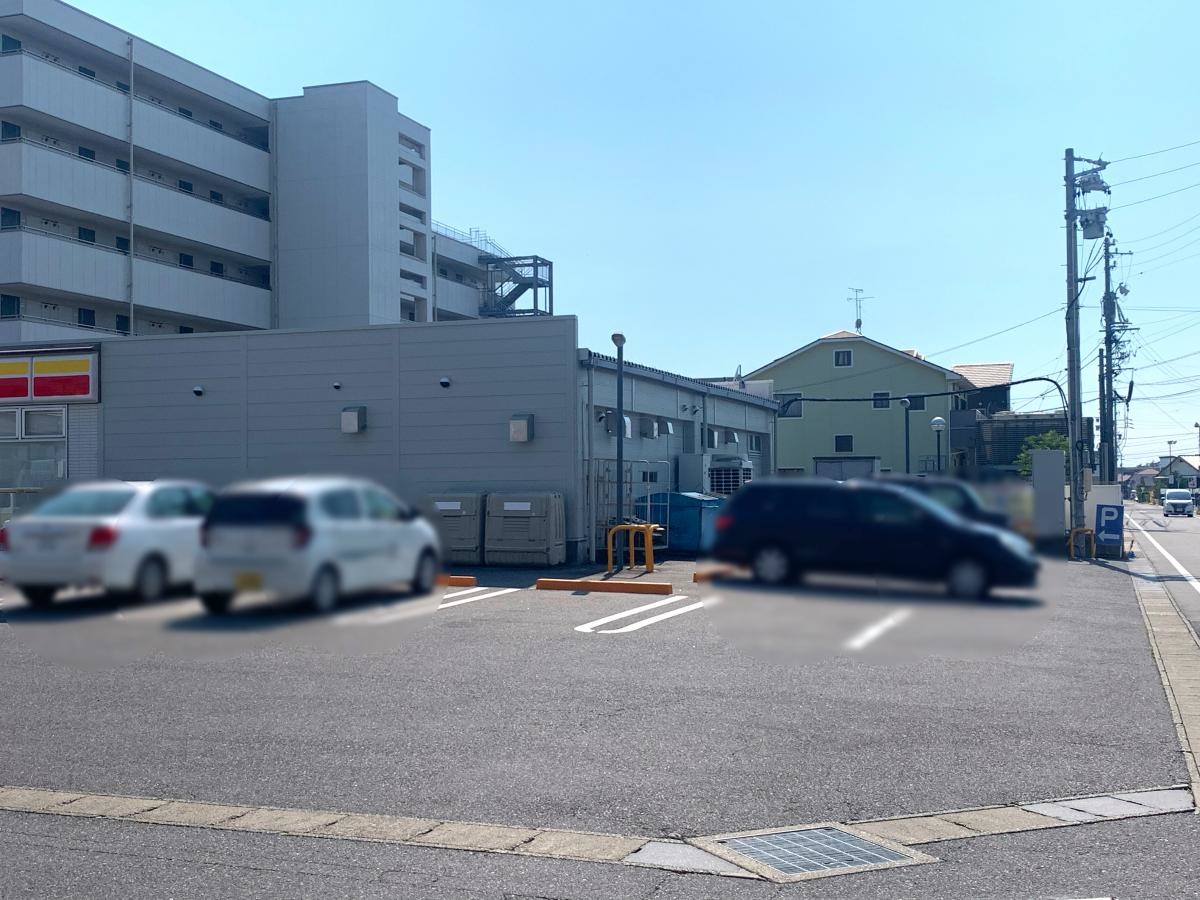 お店の裏側です。