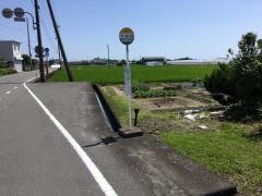 「下田村」バス停留所