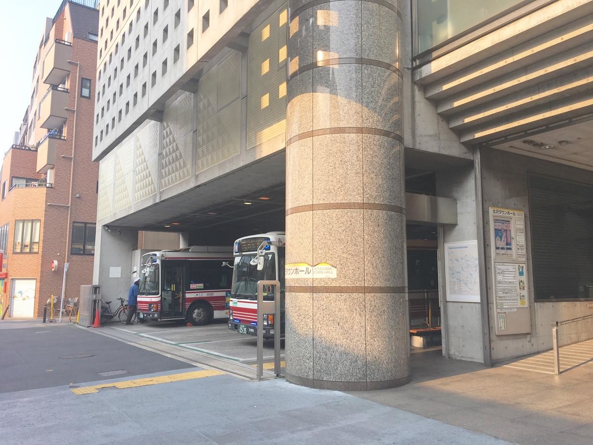 北沢タウンホールバス停