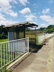 「虻野」バス停留所