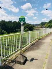 「虻野」バス停留所