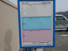 「鹿島口」バス停留所