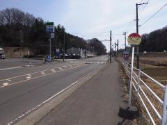 「浅目」バス停留所