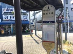 「桜ケ丘駅西口」バス停留所