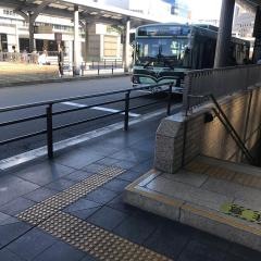 「京都駅前」バス停留所