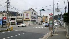 「競技場前」バス停留所