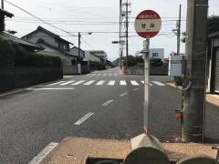 「せみ」バス停留所