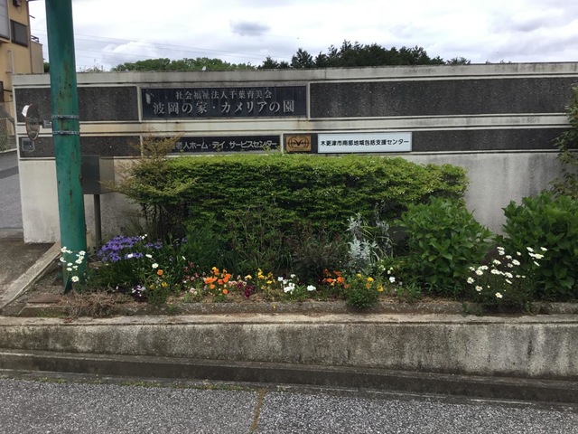 波岡の家 看板