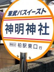 「神明神社(柏市豊四季)」バス停留所