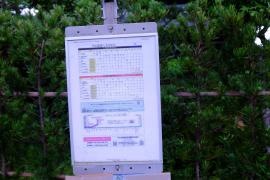 「下比奈知」バス停留所