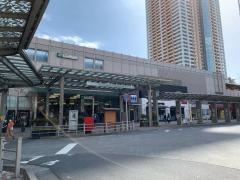 「市川駅」バス停留所