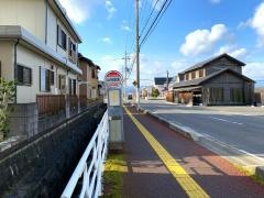 「山柿団地」バス停留所
