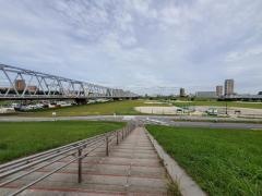 江戸川河川敷緑地