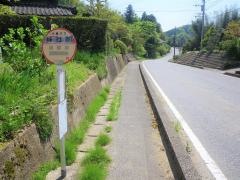 「神社前」バス停留所